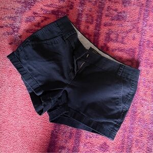 J. Crew Women's Navy Blue Shorts